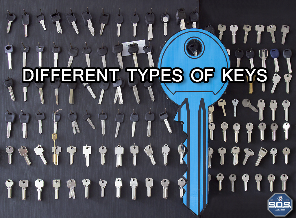 differnt types of keys 
