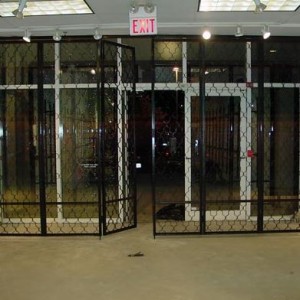 Store Entrance Ironwork Gate