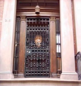 Exterior Iron Door